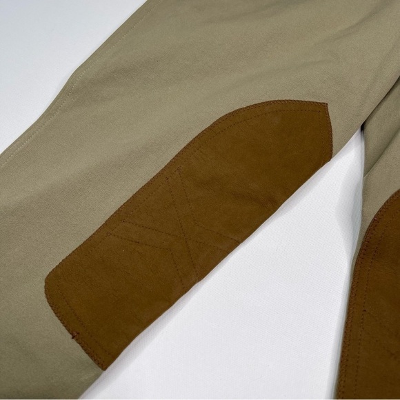 RJ Classic Breeches Sterling Collection Gladstone Low Rise Euro Tan 36R New - Picture 3 of 16